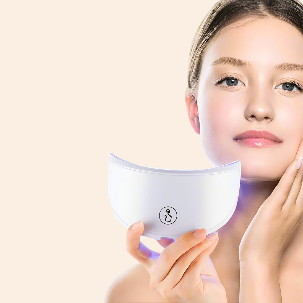 Neck LED Mask 7 Colors Photon Anti-Wrinkle Skin Brightening Neck Beauty Mask Skin Tightening Neck Wrinkle Remover Skin Care