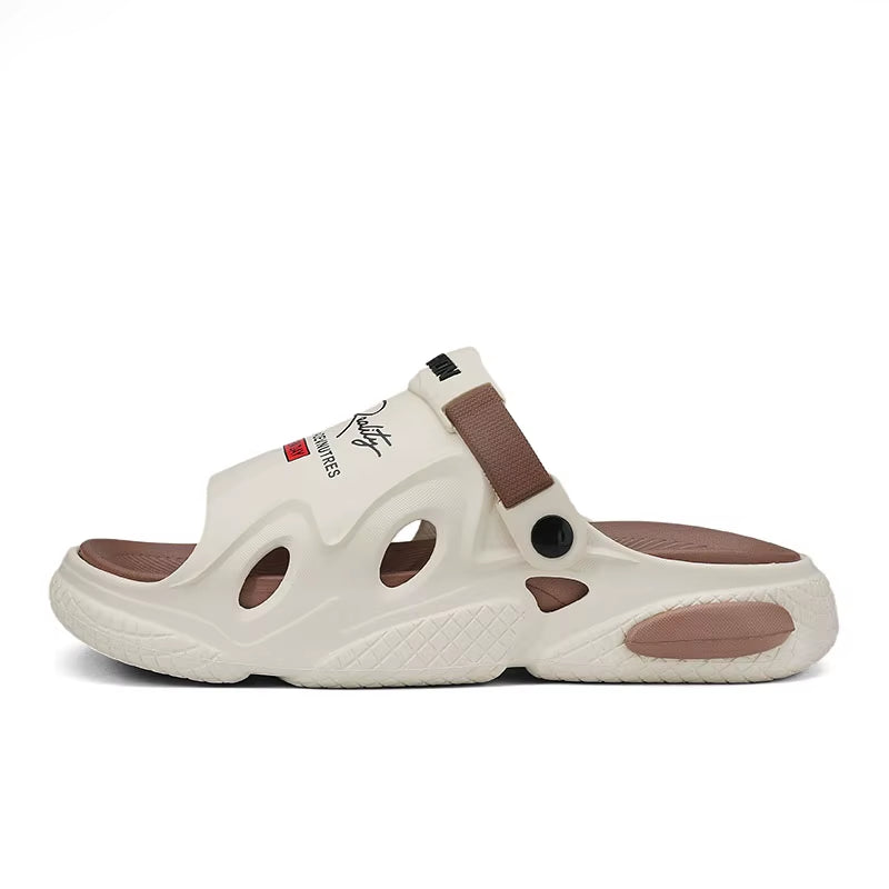 2024 New Men Slippers Summer EVA Soft-Soled Platform Slides Sandals Indoor Outdoor Walking Beach Shoes Flip Flops Mens Shoes