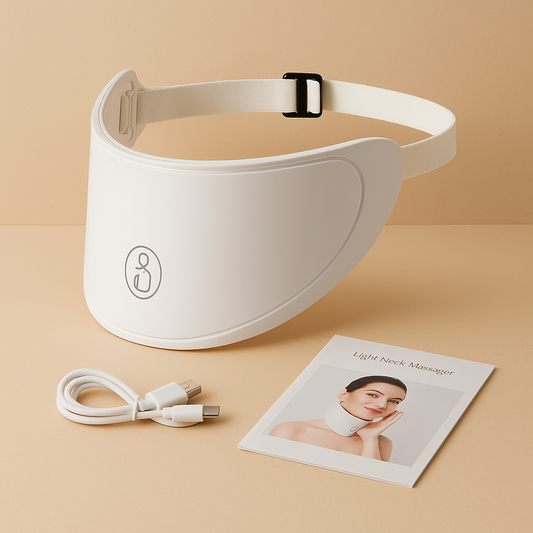 LumiLift LED Neck Mask – 7-Color Photon Therapy for Skin Tightening & Glow
