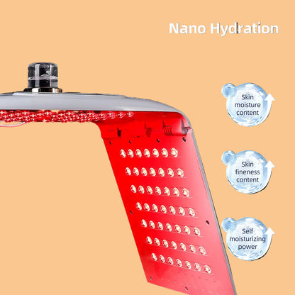 7 Colors LED Photon Machine with Nano Spray Skin Moisturizing Face Humidifier Nano Spray LED Facial Body SPA Skin Care Lamp