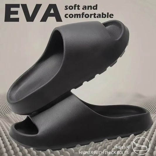 Hot Coconut Slippers Cloud Thick-Soled Sandals Summer Fashion Soft Bottom Beach Men Slippers Women'S Sandals EVA Slides